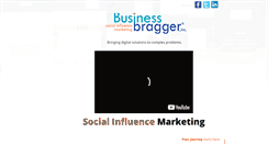 Desktop Screenshot of businessbragger.com